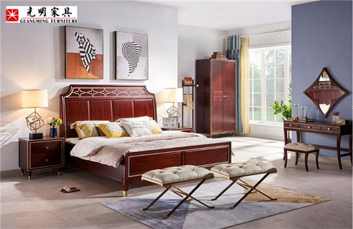 美式輕奢實木家具 實用與美觀兼備的辦公優選